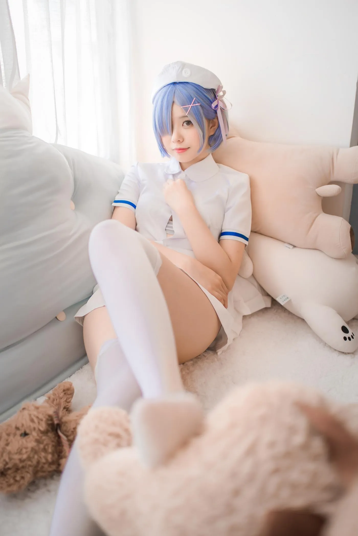 小野妹子w – NO.24 蕾姆 护士姐姐 [12P]插图1